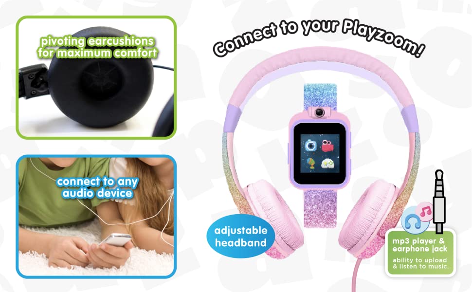 Connect Headphones to your Playzoom!