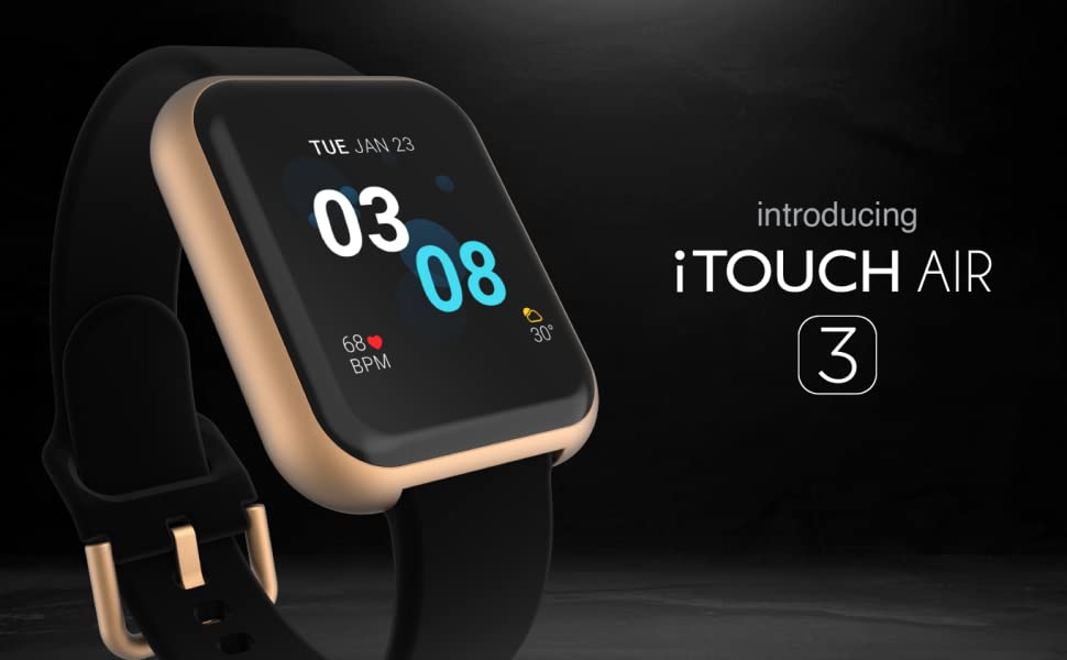 introducing iTOUCH AIR 3 smartwatch